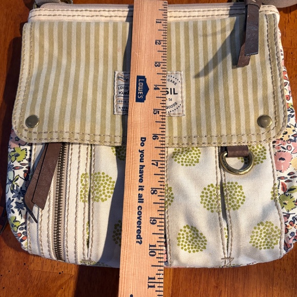 Fossil Handbag Crossbody Bag Excellent Condition Adjustable Strap - Picture 11 of 11